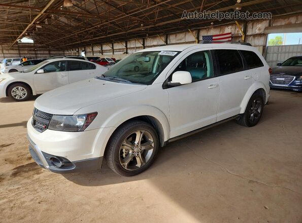 3C4PDCGG0GT195215 2016 DODGE JOURNEY White Front left