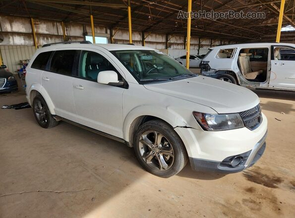 3C4PDCGG0GT195215 2016 DODGE JOURNEY White Front right
