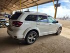 2016 Dodge Journey Crossroad White vin: 3C4PDCGG0GT195215