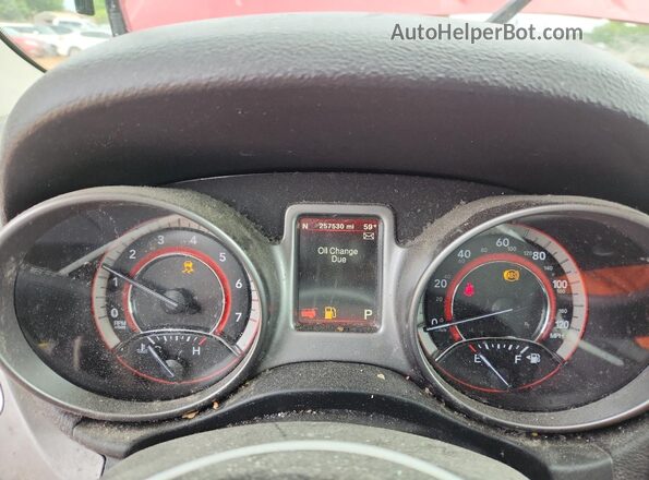 3C4PDCGG0HT571767 2017 DODGE JOURNEY Red 