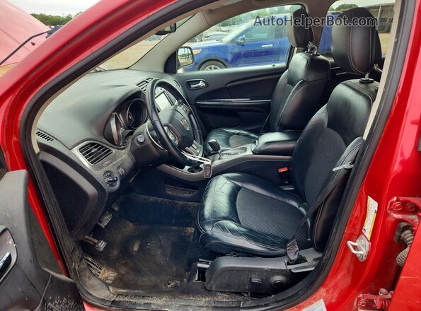 3C4PDCGG0HT571767 2017 DODGE JOURNEY Red Front interior view