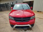 2017 Dodge Journey Crossroad Red vin: 3C4PDCGG0HT571767