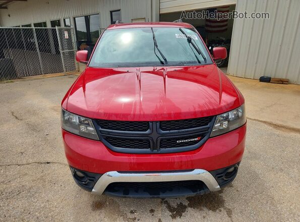3C4PDCGG0HT571767 2017 DODGE JOURNEY Red Front view