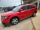 2017 Dodge Journey Crossroad Red vin: 3C4PDCGG0HT571767