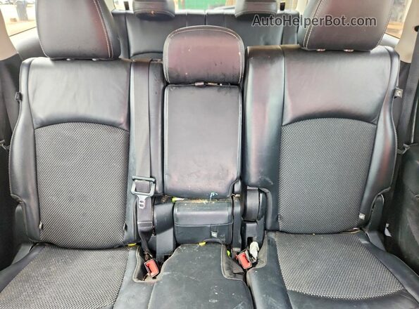 3C4PDCGG0HT571767 2017 DODGE JOURNEY Red Rear seats view