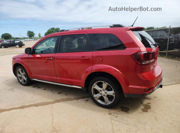 3C4PDCGG0HT571767 2017 DODGE JOURNEY Red 
