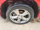 2017 Dodge Journey Crossroad Red vin: 3C4PDCGG0HT571767 Damage: Left Front Wheel, Curb Rash, 1 To 2 Inches