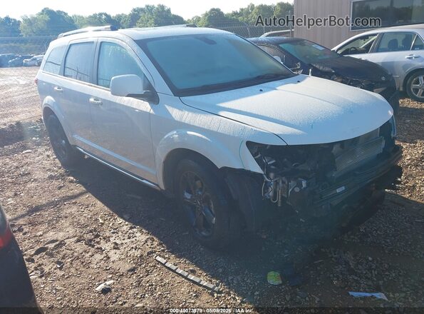 3C4PDCGG0JT505113 2018 DODGE JOURNEY Белый Передняя правая четверть