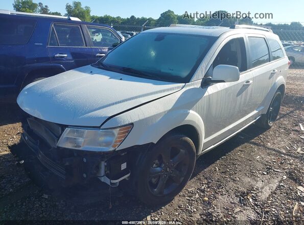 3C4PDCGG0JT505113 2018 DODGE JOURNEY Белый Передняя левая четверть