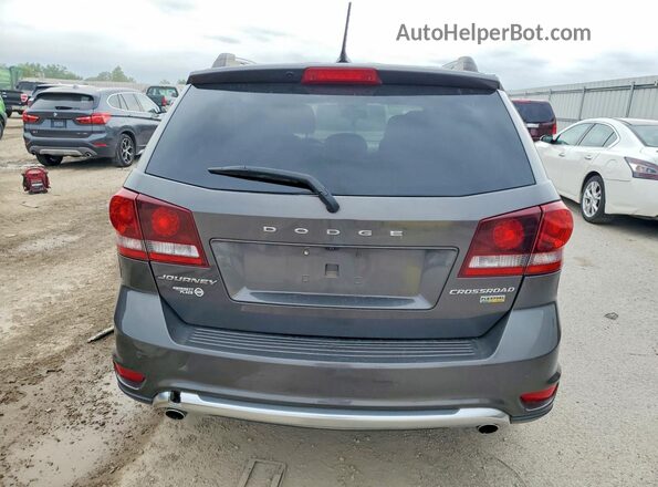 3C4PDCGG1HT617607 2017 DODGE JOURNEY Серый Вид сзади