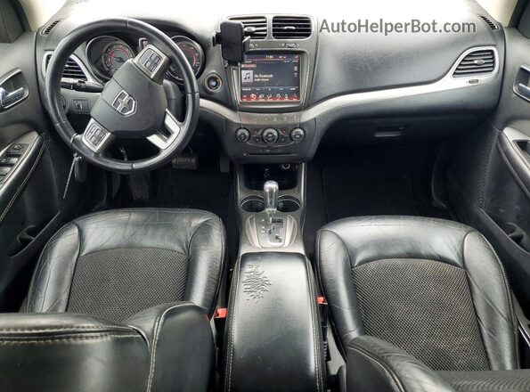 3C4PDCGG1HT617607 2017 DODGE JOURNEY Серый Вид панели приборов