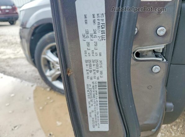 3C4PDCGG1HT617607 2017 DODGE JOURNEY Серый Вид подкапотного пространства