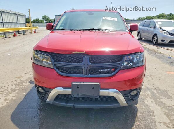 3C4PDCGG2JT503637 2018 DODGE JOURNEY Red Vista frontal