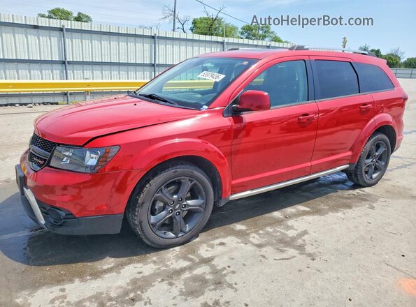 3C4PDCGG2JT503637 2018 DODGE JOURNEY Red Vista tres cuartos delantera izquierda