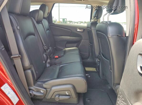 3C4PDCGG2JT503637 2018 DODGE JOURNEY Red Vista interior trasera