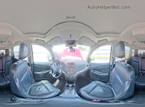 3C4PDCGG2JT503637 2018 DODGE JOURNEY Red Vista interior de 360 grados