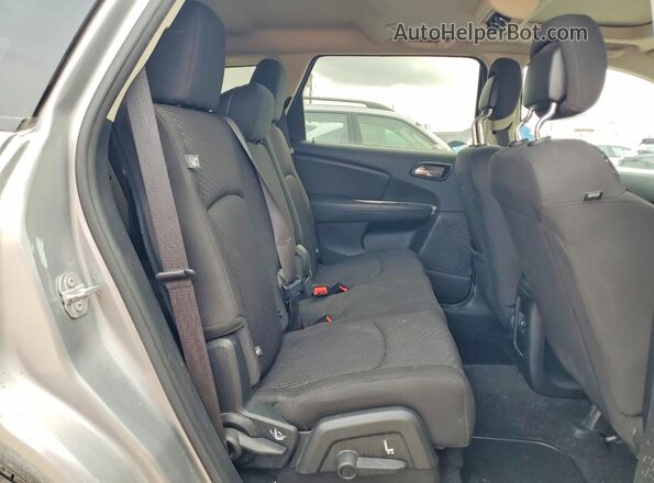 3C4PDCGG5HT625449 2017 DODGE JOURNEY Серебряный Вид задней части салона