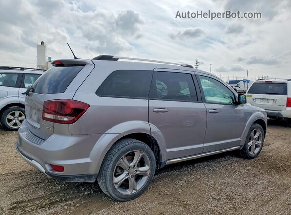 3C4PDCGG5HT625449 2017 DODGE JOURNEY Серебряный Задняя правая четверть