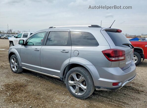3C4PDCGG5HT625449 2017 DODGE JOURNEY Серебряный Задняя левая четверть