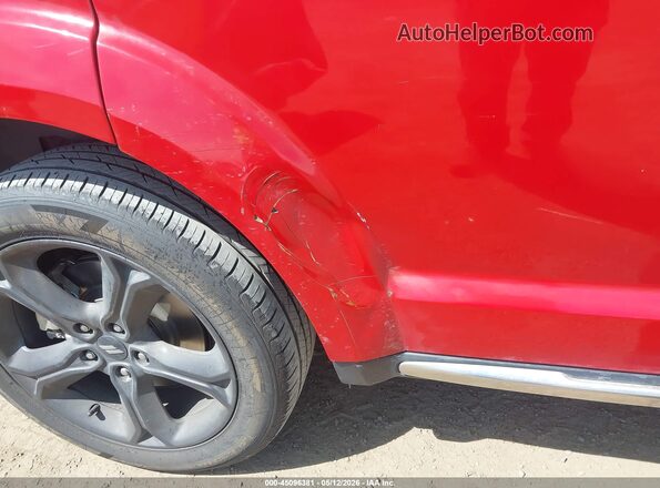 3C4PDCGG6JT475809 2018 DODGE JOURNEY Red Rear interior view