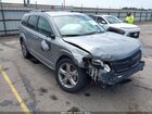 2017 Dodge Journey Crossroad Gray vin: 3C4PDCGG9HT626572