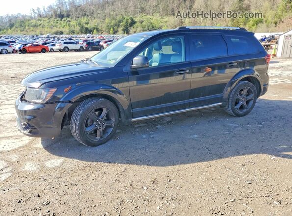 3C4PDCGG9JT260585 2018 DODGE JOURNEY Black Przód lewy