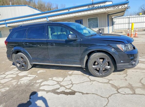 3C4PDCGG9JT260585 2018 DODGE JOURNEY Black Przód prawy