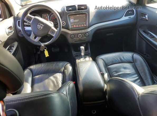 3C4PDCGG9JT260585 2018 DODGE JOURNEY Black Widok deski rozdzielczej