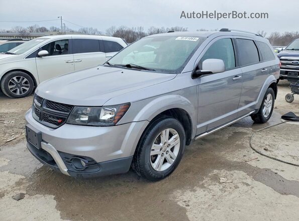 3C4PDCGGXGT149276 2016 DODGE JOURNEY Silver Առջևի ձախ երեք քառորդ տեսարան