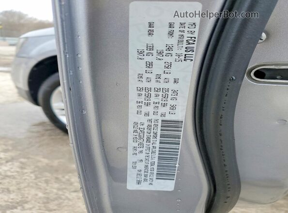 3C4PDCGGXGT149276 2016 DODGE JOURNEY Silver VIN կոդի պիտակի տեսք