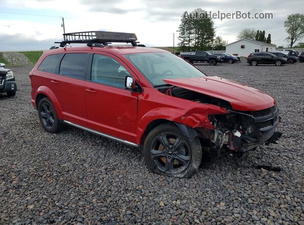 3C4PDCGGXJT346438 2018 DODGE JOURNEY Red Delantero derecho