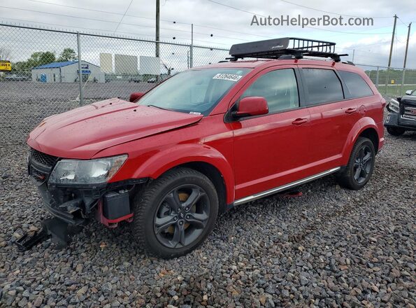 3C4PDCGGXJT346438 2018 DODGE JOURNEY Red Vista tres cuartos delantera izquierda