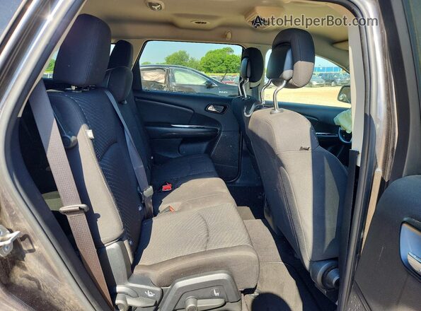 3C4PDDAG7HT548629 2017 DODGE JOURNEY Charcoal Vista interior trasera