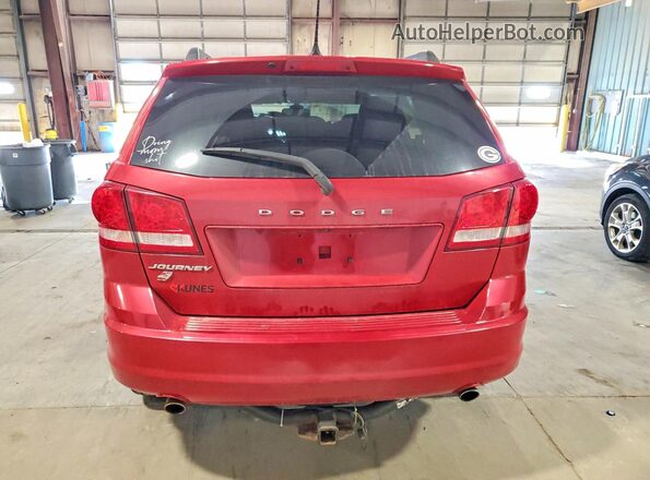 3C4PDDAG9JT417076 2018 DODGE JOURNEY Burgundy Вид ззаду
