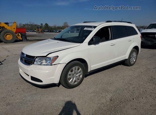 3C4PDDAGXHT706199 2017 DODGE JOURNEY White Передня ліва чверть