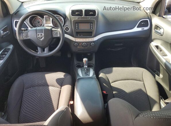3C4PDDAGXHT706199 2017 DODGE JOURNEY White Вид панелі приладів