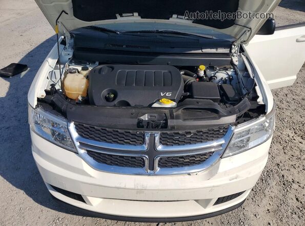 3C4PDDAGXHT706199 2017 DODGE JOURNEY White Вид підкапотного простору