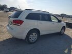 2017 Dodge Journey Se White vin: 3C4PDDAGXHT706199