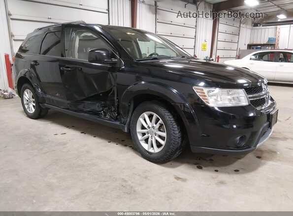 3C4PDDBG1HT575338 2017 DODGE JOURNEY Black Front right