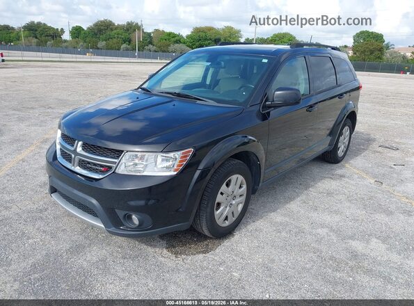 3C4PDDBG1KT833977 2019 DODGE JOURNEY Black Vista tres cuartos delantera izquierda