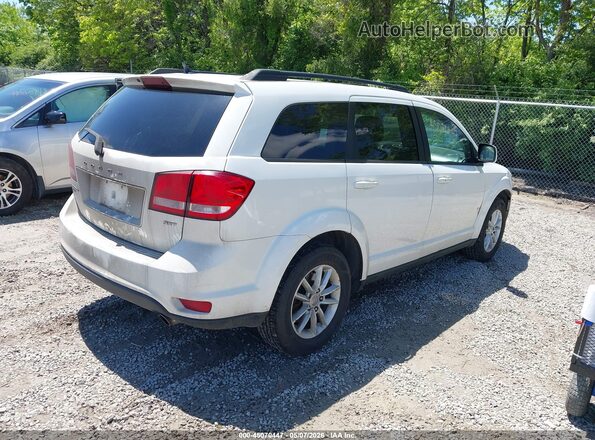 3C4PDDBG5GT168105 2016 DODGE JOURNEY Белый Задняя правая четверть