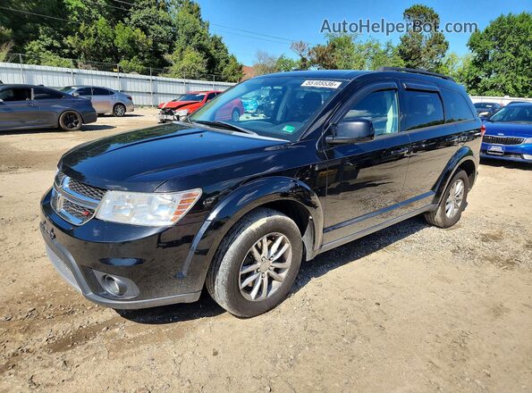 3C4PDDBG6GT100878 2016 DODGE JOURNEY Black Przód lewy