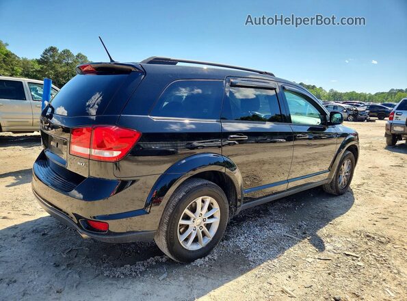 3C4PDDBG6GT100878 2016 DODGE JOURNEY Black Tył prawy