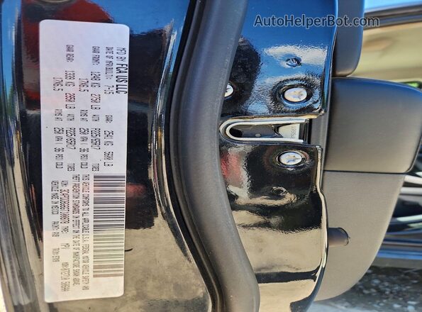 3C4PDDBG6GT100878 2016 DODGE JOURNEY Black Widok naklejki z numerem VIN