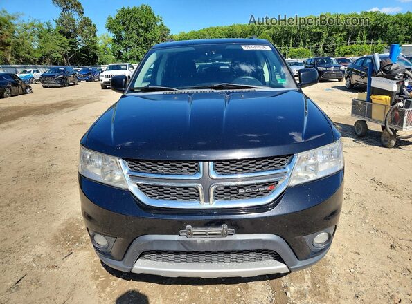 3C4PDDBG6GT100878 2016 DODGE JOURNEY Black Widok z przodu