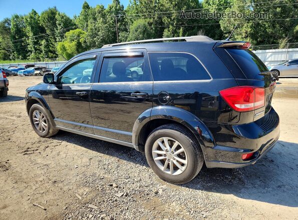 3C4PDDBG6GT100878 2016 DODGE JOURNEY Black Tył lewy