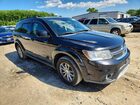 2016 Dodge Journey Sxt Black vin: 3C4PDDBG6GT100878