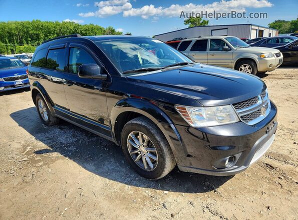 3C4PDDBG6GT100878 2016 DODGE JOURNEY Black Przód prawy