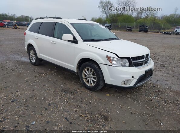 3C4PDDBG6HT563136 2017 DODGE JOURNEY White Przód prawy