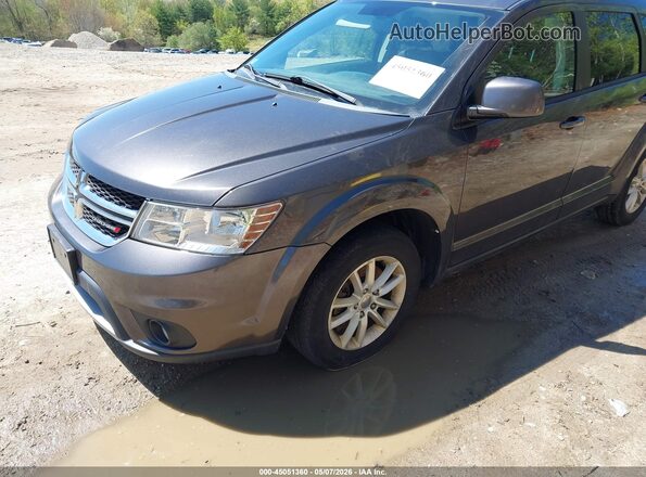 3C4PDDBG7GT183592 2016 DODGE JOURNEY Серый Передняя левая четверть